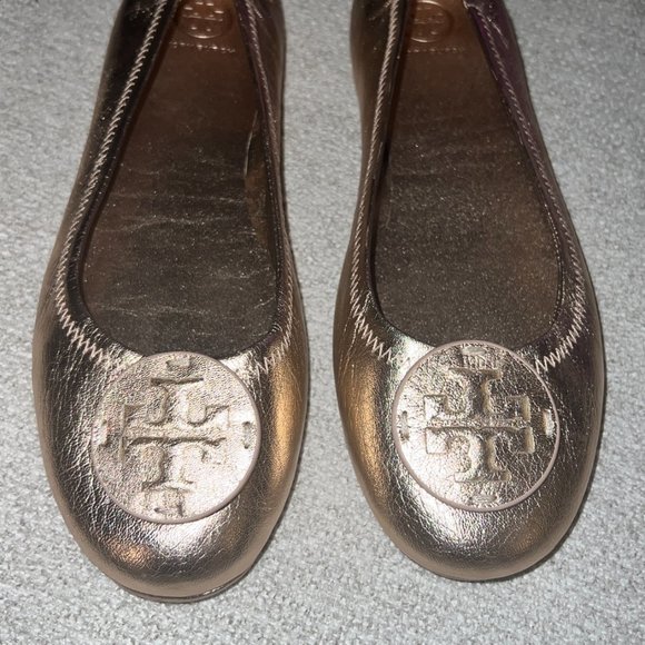 Tory Burch Flats - Minnie Pavé Ballet Flat - Picture 3 of 7